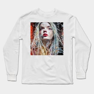 Face of  Anya Long Sleeve T-Shirt